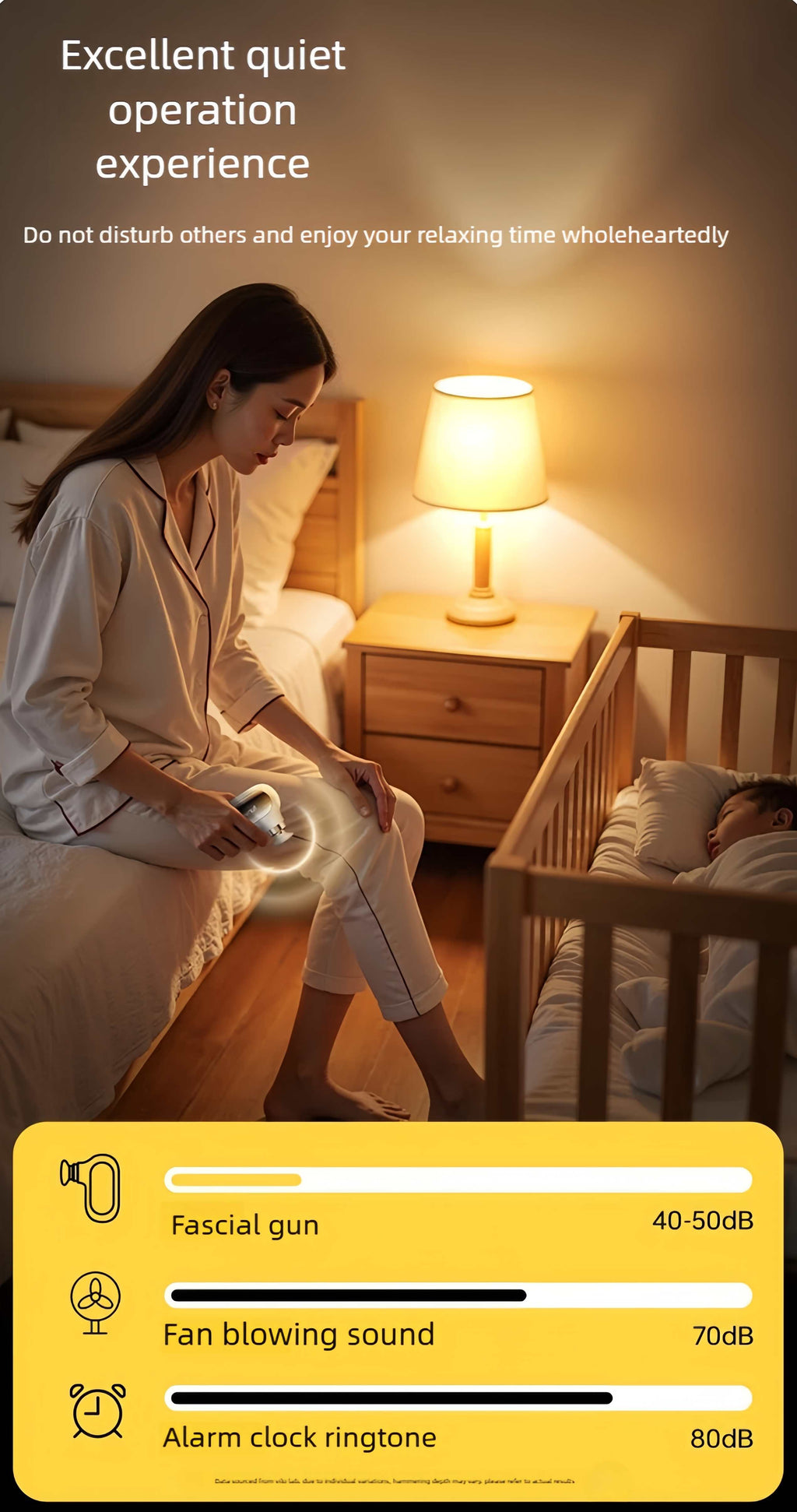 Mini Pocket Massage Gun - Ultra-Portable Muscle Relief (Light Gold)