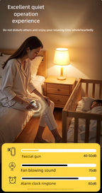 Mini Pocket Massage Gun - Ultra-Portable Muscle Relief (Light Gold)