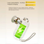 Mini Pocket Massage Gun - Ultra-Portable Muscle Relief (Light Gold)