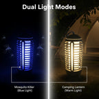 (2-in-1) IP66 Waterproof Mosquito Killer Lamp | USB Rechargeable | Portable