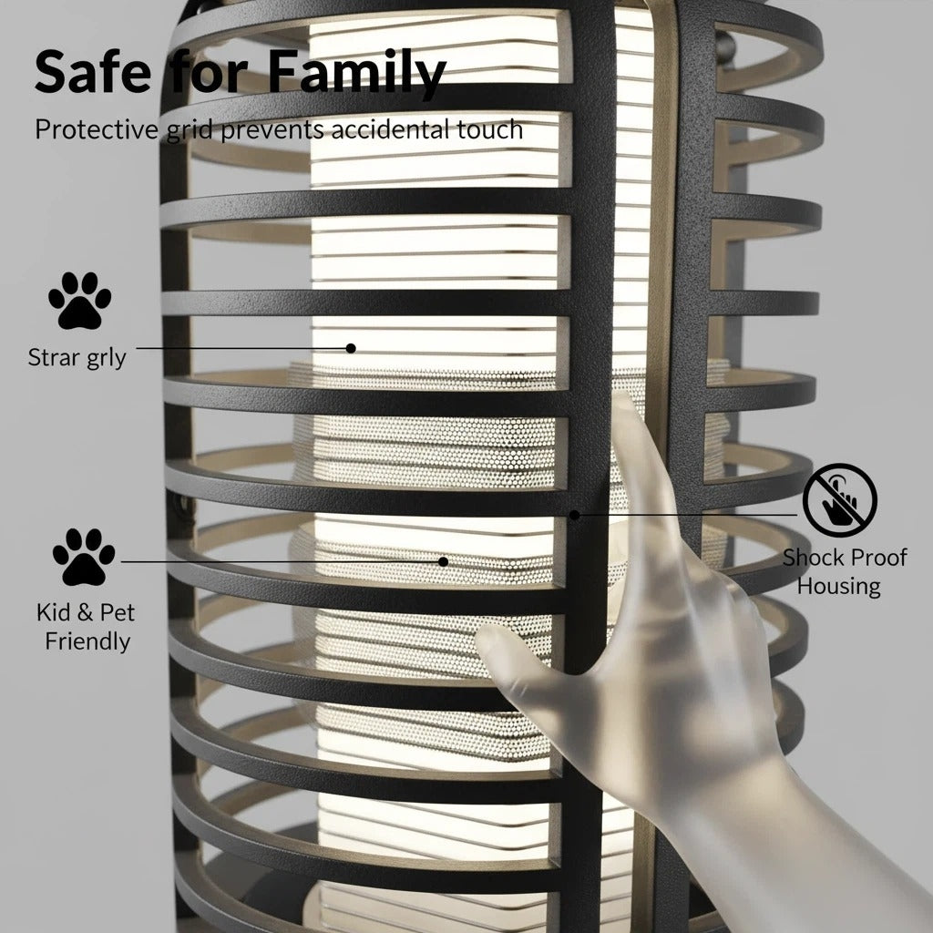 (2-in-1) IP66 Waterproof Mosquito Killer Lamp | USB Rechargeable | Portable