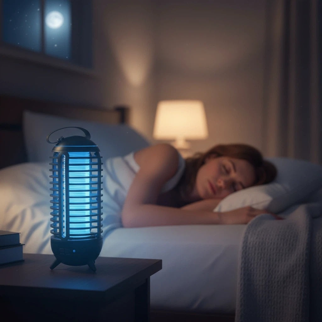 (2-in-1) IP66 Waterproof Mosquito Killer Lamp | USB Rechargeable | Portable