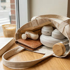 Mini Pocket Massage Gun - Ultra-Portable Muscle Relief (Light Gold)