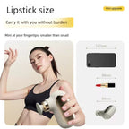 Mini Pocket Massage Gun - Ultra-Portable Muscle Relief (Light Gold)