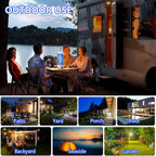 (2-in-1) IP66 Waterproof Mosquito Killer Lamp | USB Rechargeable | Portable