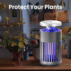 Pest Sniper Indoor Insect Trap,Attracts and Zaps Mosquitos, Gnats, Moths, Fruit Flies，2 in 1 Bug Zapper with Suction and Electric Grid